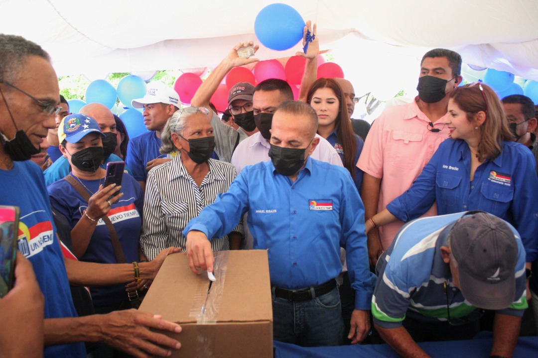 Rosales encabezó masiva participación en el proceso electoral interno de UNT