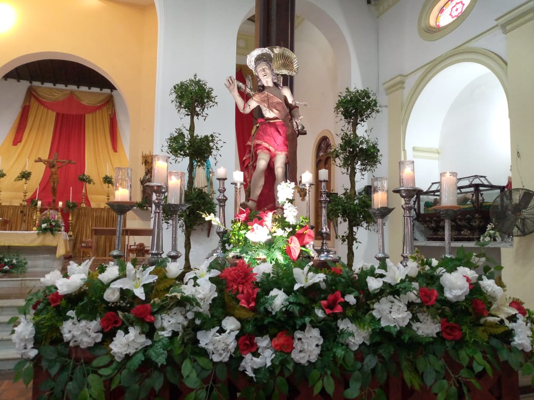 Catedral de Maracaibo celebra festividades de San Sebastián