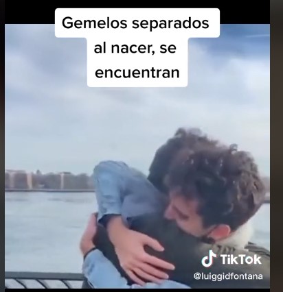 Un error de Facebook permitió encontrarse a gemelos separos al nacer (Video)