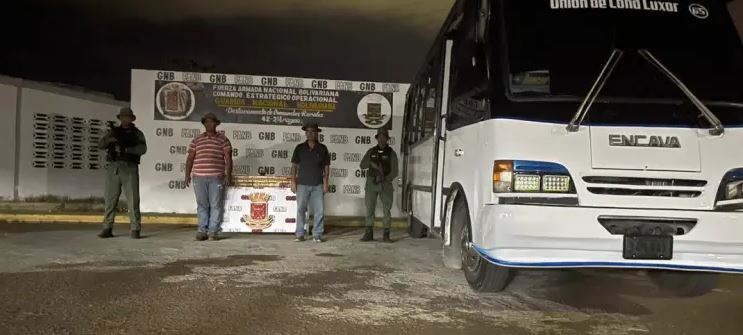 GNB frustró secuestro de dos hombres en Aragua