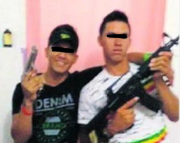 La banda de alias El Manotas
