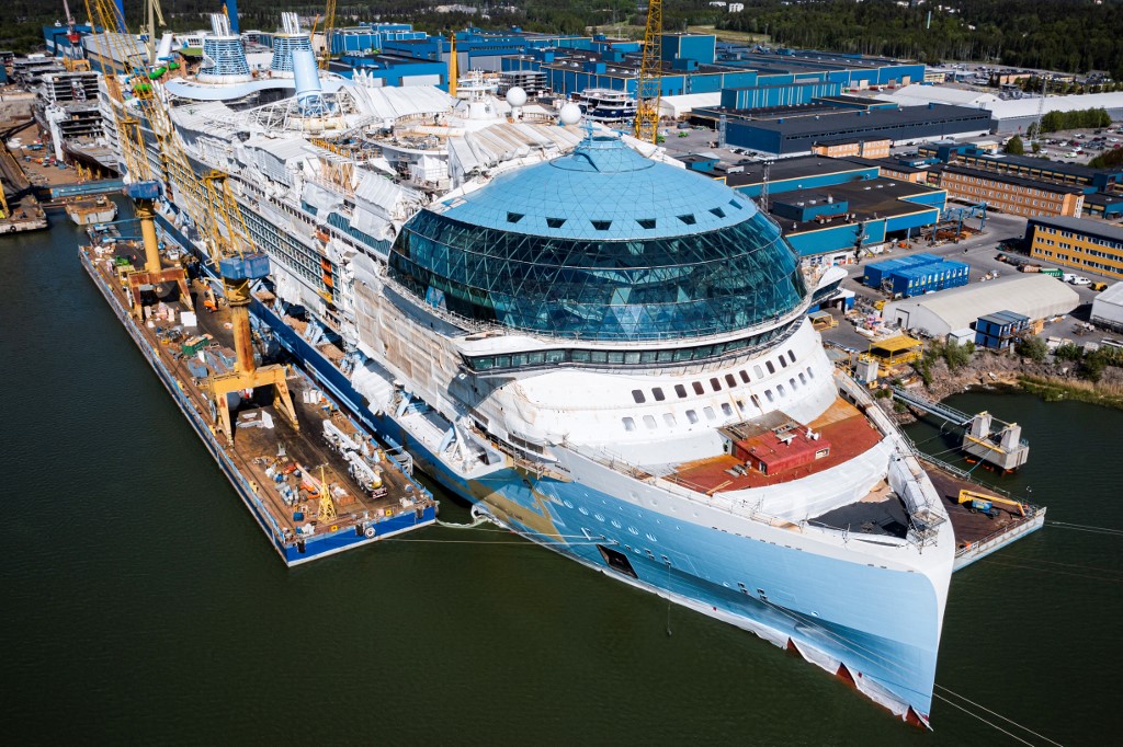 Ícono de los Mares, el crucero más grande del mundo listo para en el 2024