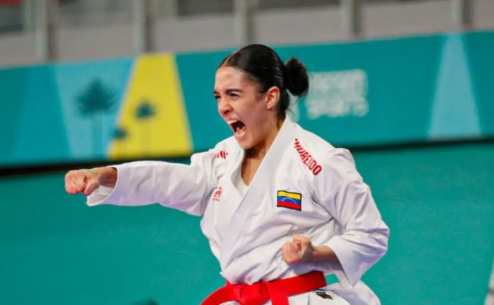 La karateca Andrea Armada se ganó el bronce en los Panamericanos