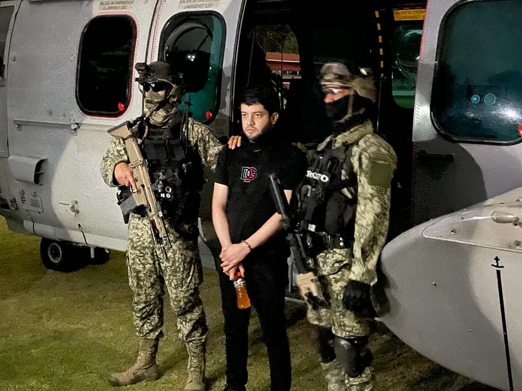 Autoridades mexicanas capturan al "Nini", narcotraficante buscado por EEUU