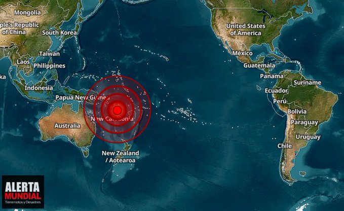Terremoto de magnitud 6,7 sacude Vanuatu en el Pacífico
