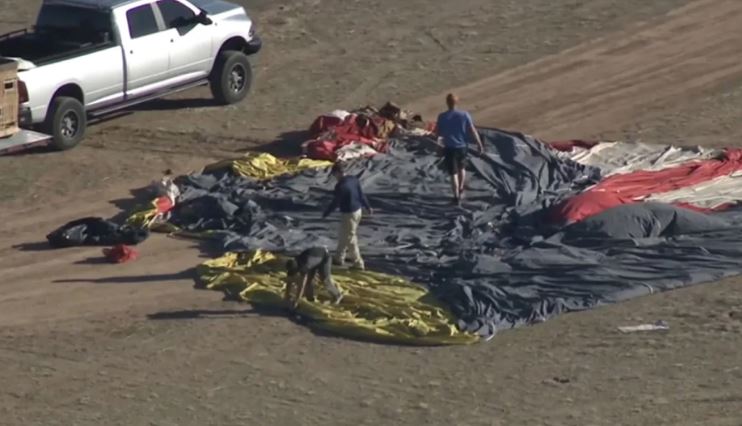 Cuatro muertos y un herido de gravedad al caer globo aerostático en el desierto de Arizona
