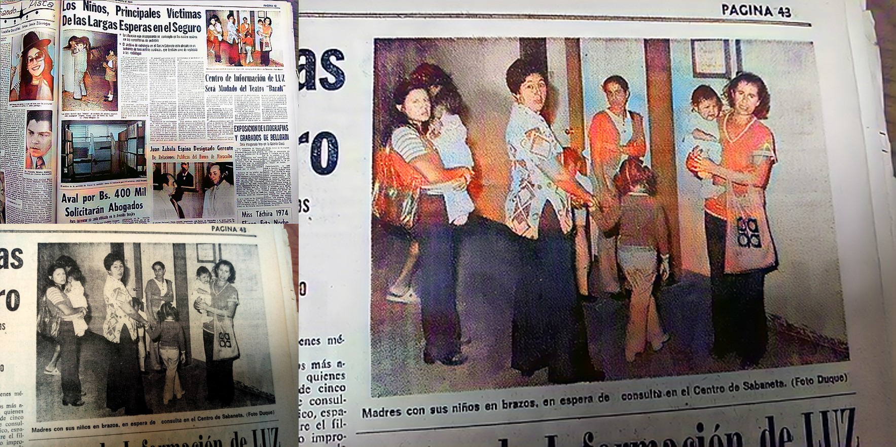 ¿Recuerdas cuando te llevaron al seguro de Sabaneta a consulta de niño sano?