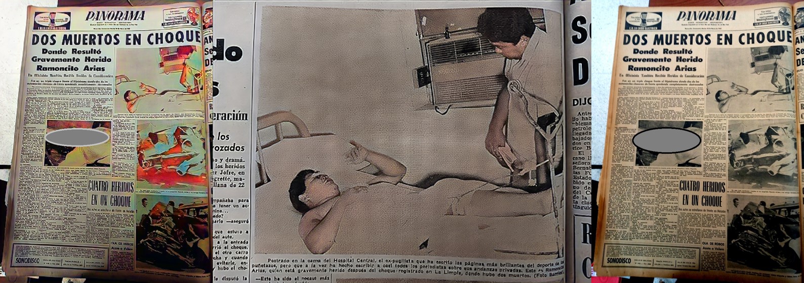 El triple choque con dos muertos de Ramoncito Arias: Retro-sucesos