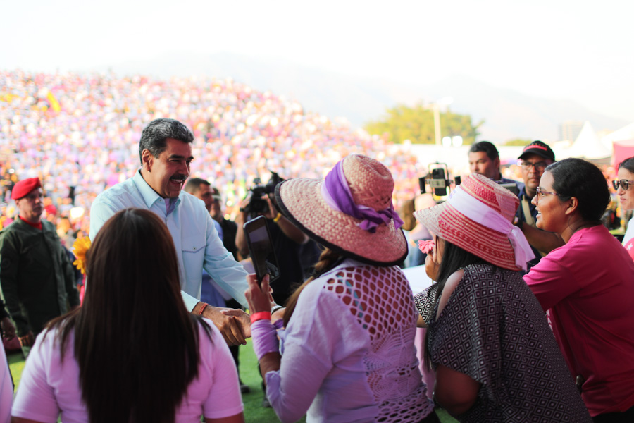 Maduro lanza el Gran Movimiento de Mujeres “Josefa Joaquina Sánchez”: Más de 5 millones 400 mil féminas se han inscrito