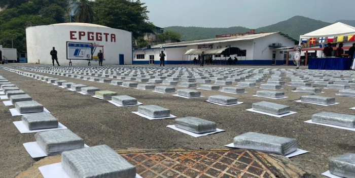 Cocaína en barco venezolanos
