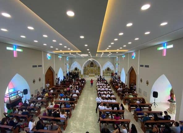 Iglesia de Santa Rita fue rehabilitada en su totalidad