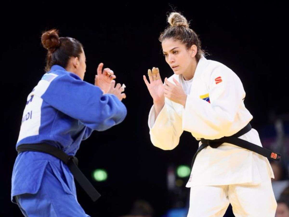 Anriquelis Barrios perdió en su debut y se despidió de los Juegos Olímpicos de París 2024. Foto: RRSS
