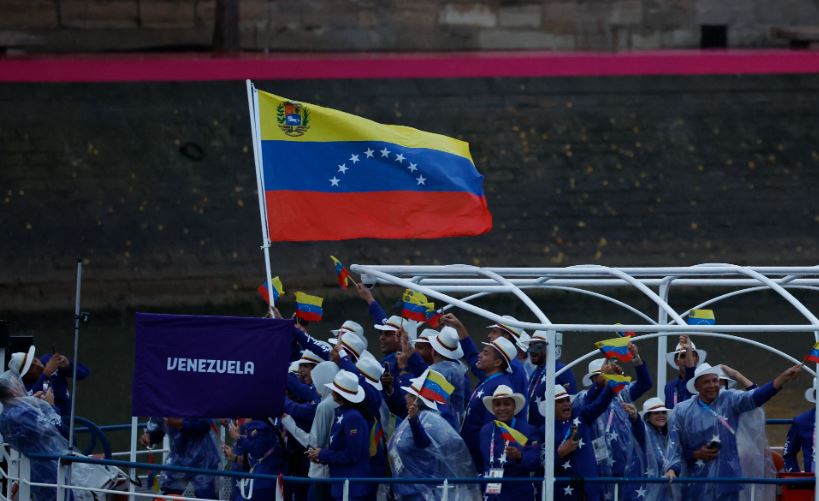 Así desfilaron los atletas venezolanos en la ceremonia inaugural de