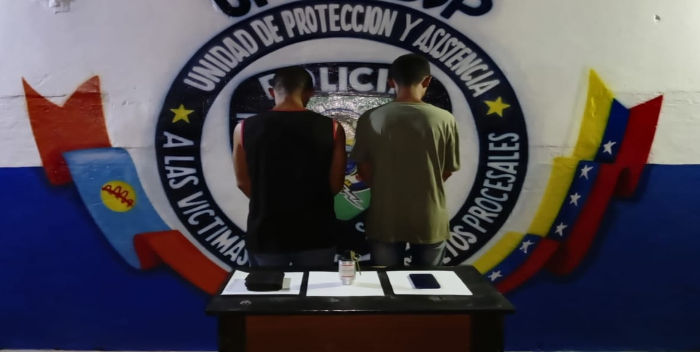 Capturan a dos sujetos vinculados a la delincuencia organizada en el Zulia