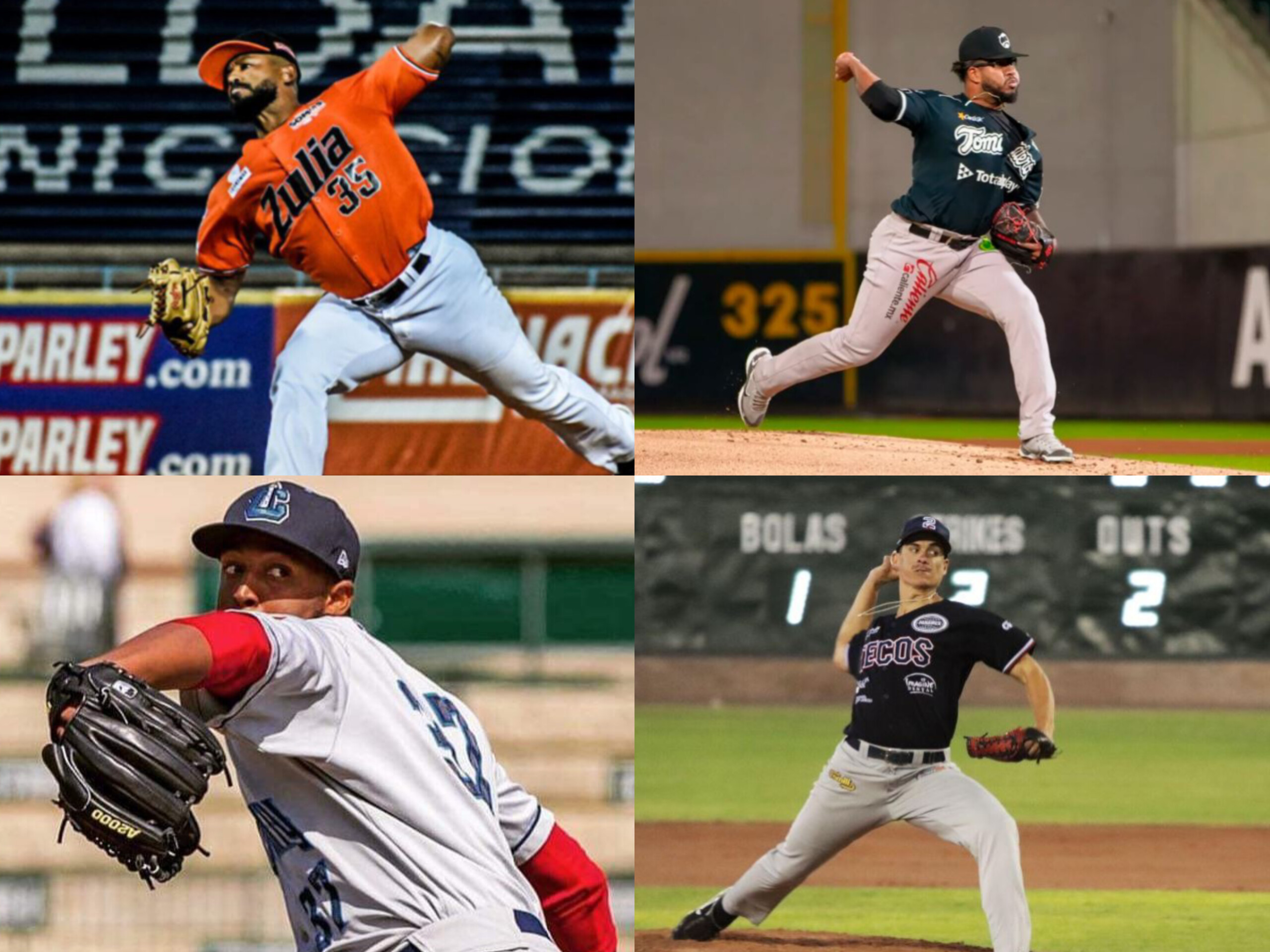 Águilas del Zulia aseguró a cuatro lanzadores importados