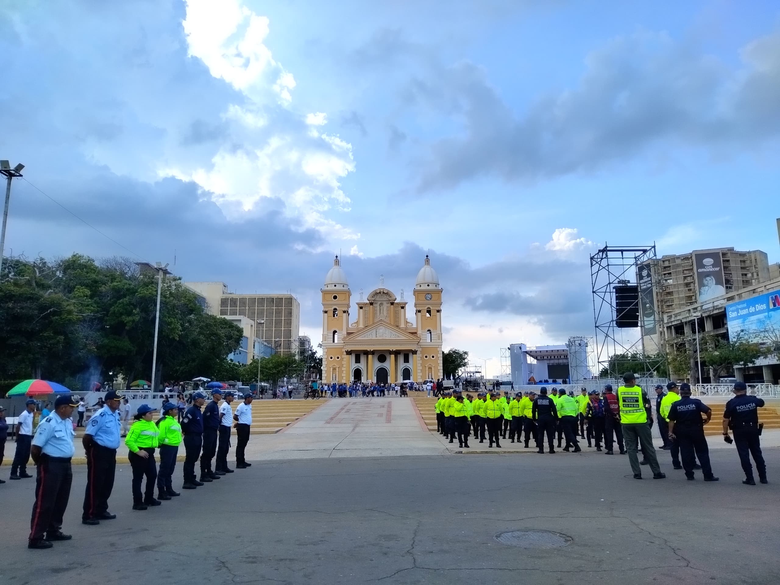 Organismos castrenses y policiales afinan detalles para garantizar la seguridad en la Basílica este 17 y 18-Nov