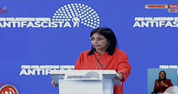 Vicepresidenta Delcy: Hay 31 países en el mundo sancionados y en su mayoría son productores de energía como Venezuela