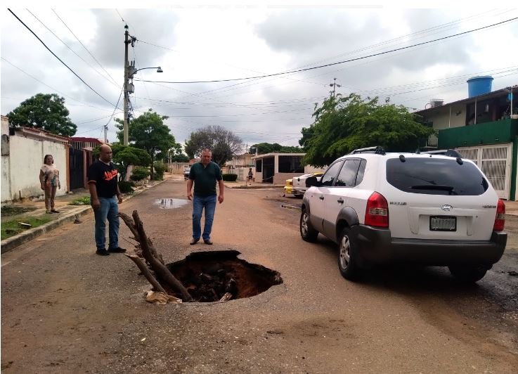 Se formó tronera en San Jacinto