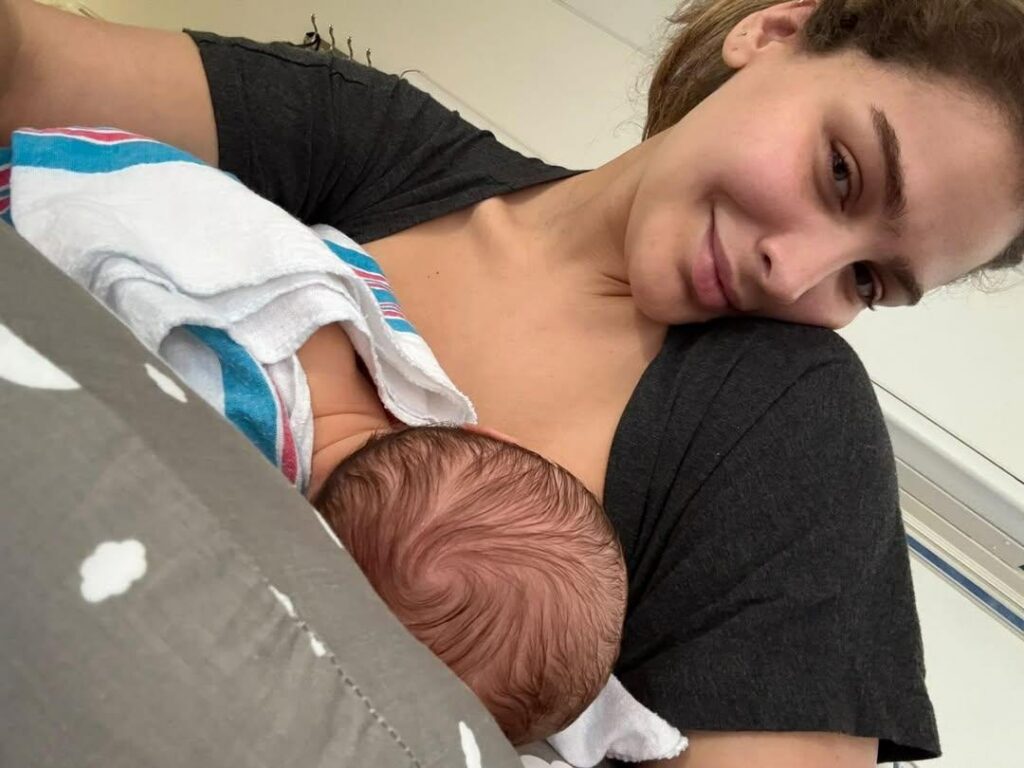 Migbelis Castellanos comparte la primera foto de su hijo: 