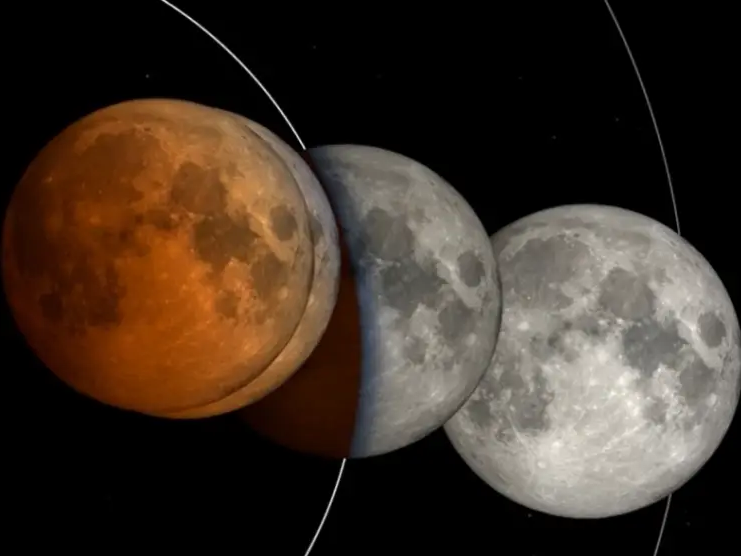 Un eclipse lunar total como este no se podrá volver a ver hasta 2048: NASA