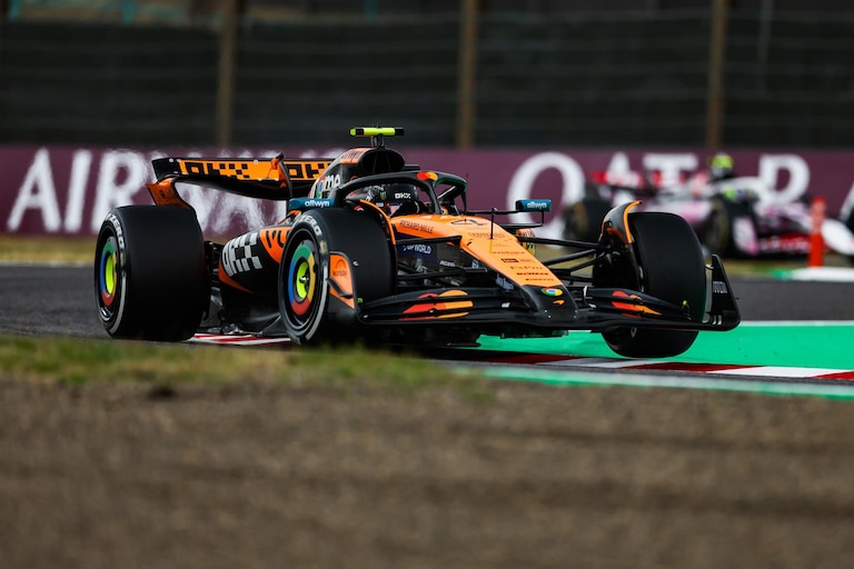 Lando Norris lideró las primeras pruebas del Gran Premio de Bahrein