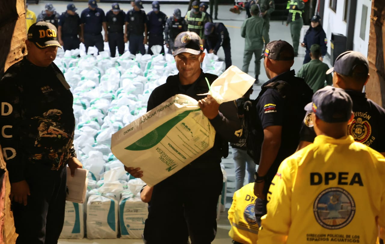 Más de 15 mil kilogramos de cocaína fueron incinerados en el estado Zulia