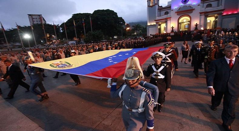 Así se conmemoran 215 años del Primer Grito de Independencia de Venezuela