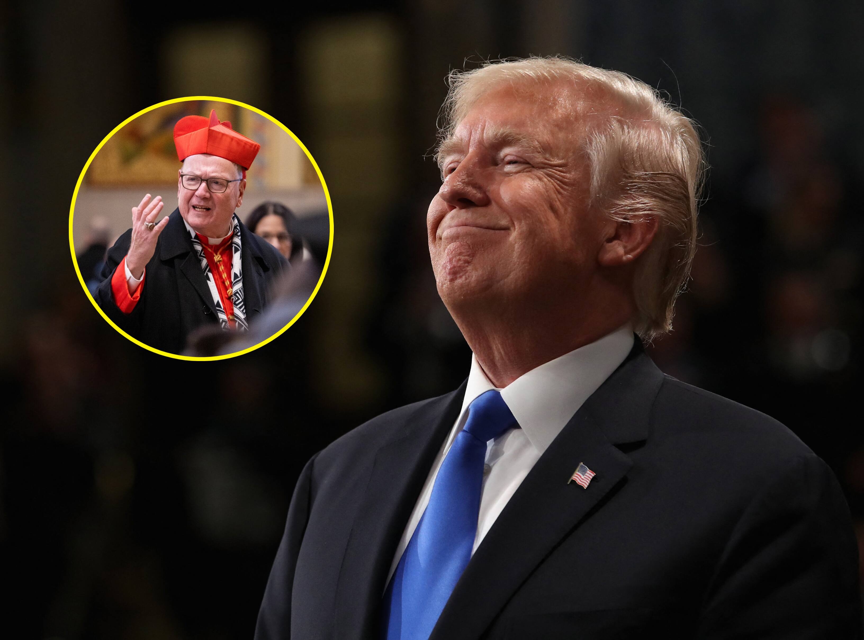 Cardenal de Nueva York es el preferido de Trump para el cargo a sucesor del papa Francisco