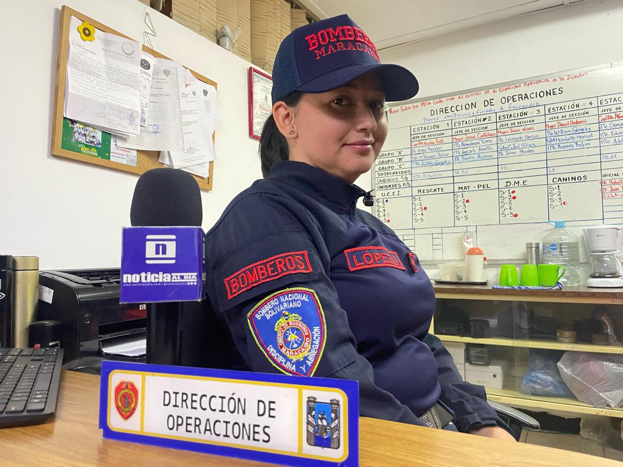 Bombero, madre y emprendedora: Una historia de superación y humildad desde Maracaibo