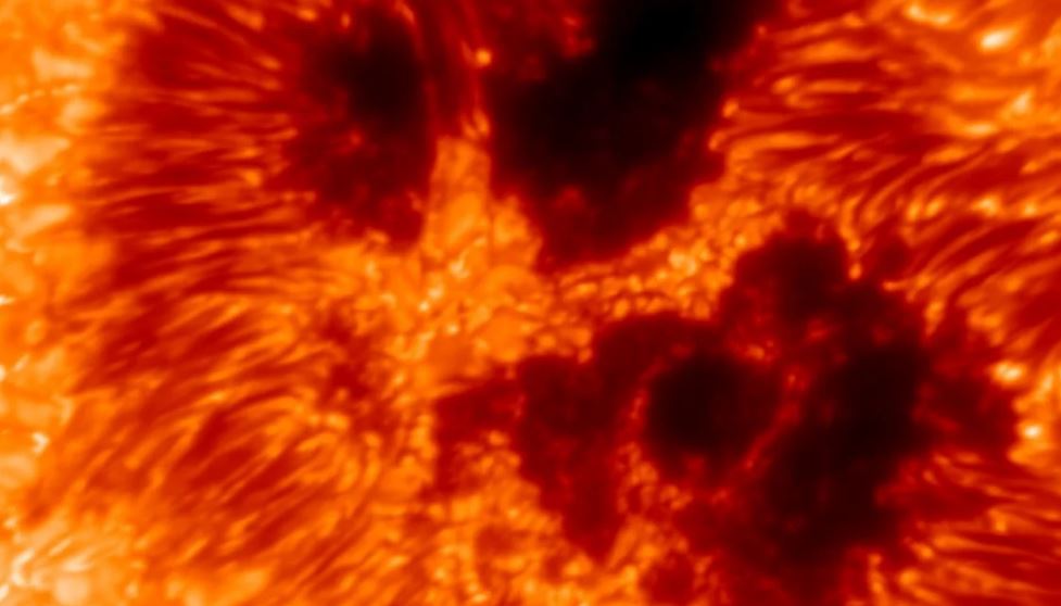 Esta es la primera imagen ultradetallada del Sol que obtuvo el telescopio solar más grande del mundo