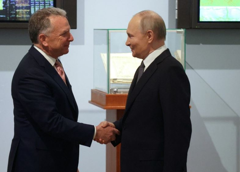 Finalizó la reunión entre Putin y el enviado especial de Trump