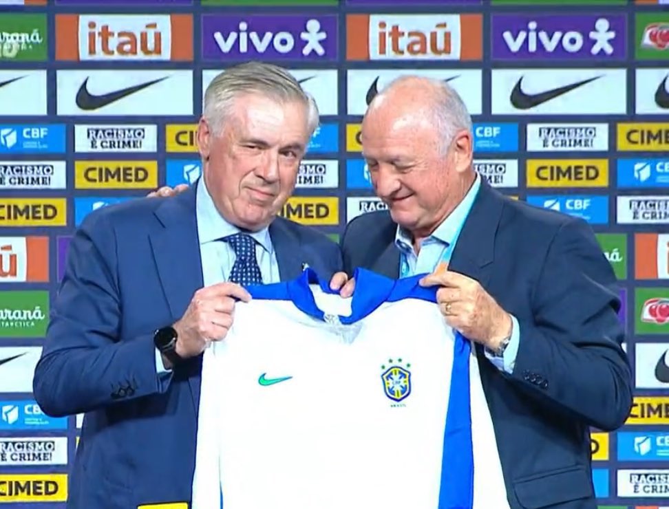 Ancelotti presenta su primera lista de convocados con Brasil