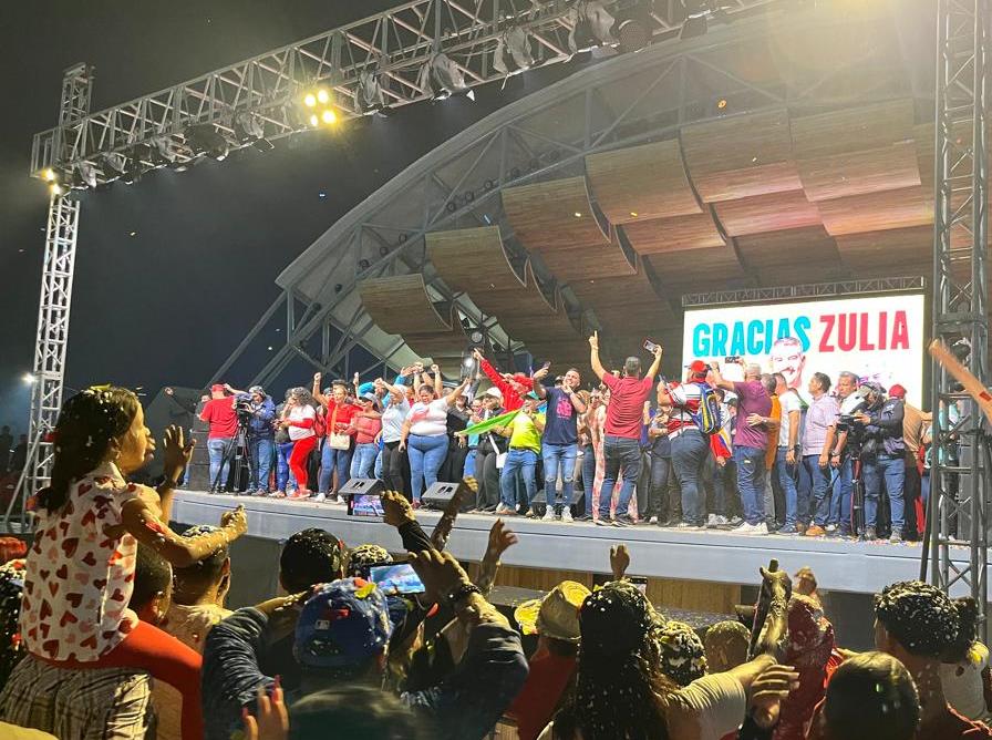 Así fue la celebración del triunfo de Luis Caldera como gobernador electo del Zulia