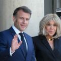 Macron reacciona tras la bofetada que le dio su mujer