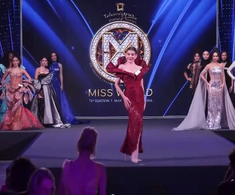 Valeria Cannavó logra destacada participación en el reto ‘Top Model’ del Miss Mundo