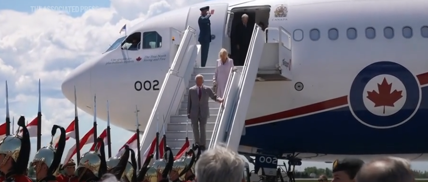 Rey Carlos III viaja a Canadá para dejar claro su soberanía