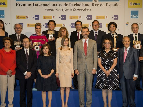 Reyes de España entregarán premios de periodismo el próximo 18 de junio