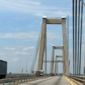 Se incendió camión cargado de sal en el Puente sobre el Lago de Maracaibo