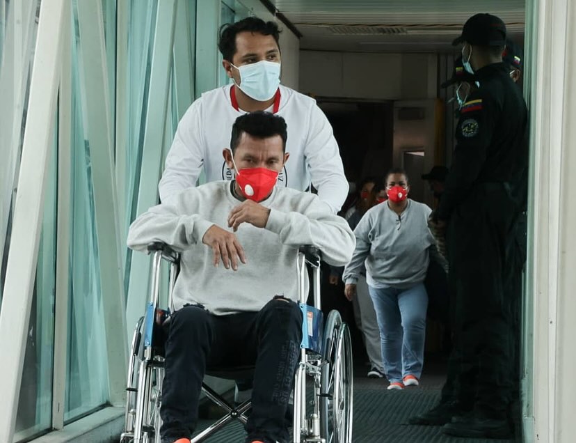 Llegan al país 90 migrantes venezolanos desde Honduras en nuevo vuelo del Plan Vuelta a la Patria