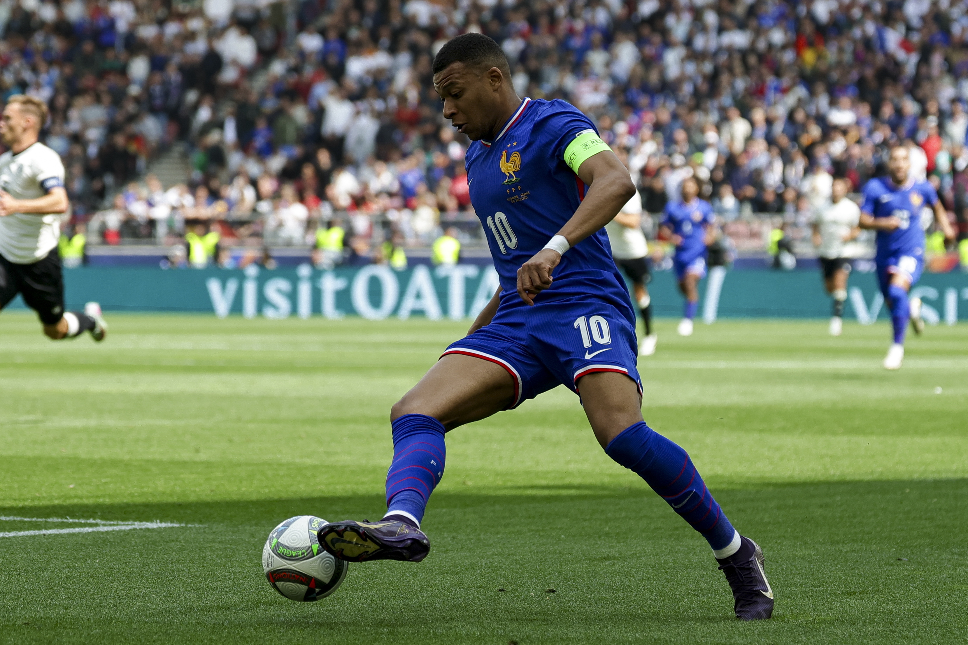 Francia superó a Alemania y se quedó con el tercer puesto de la Nations League