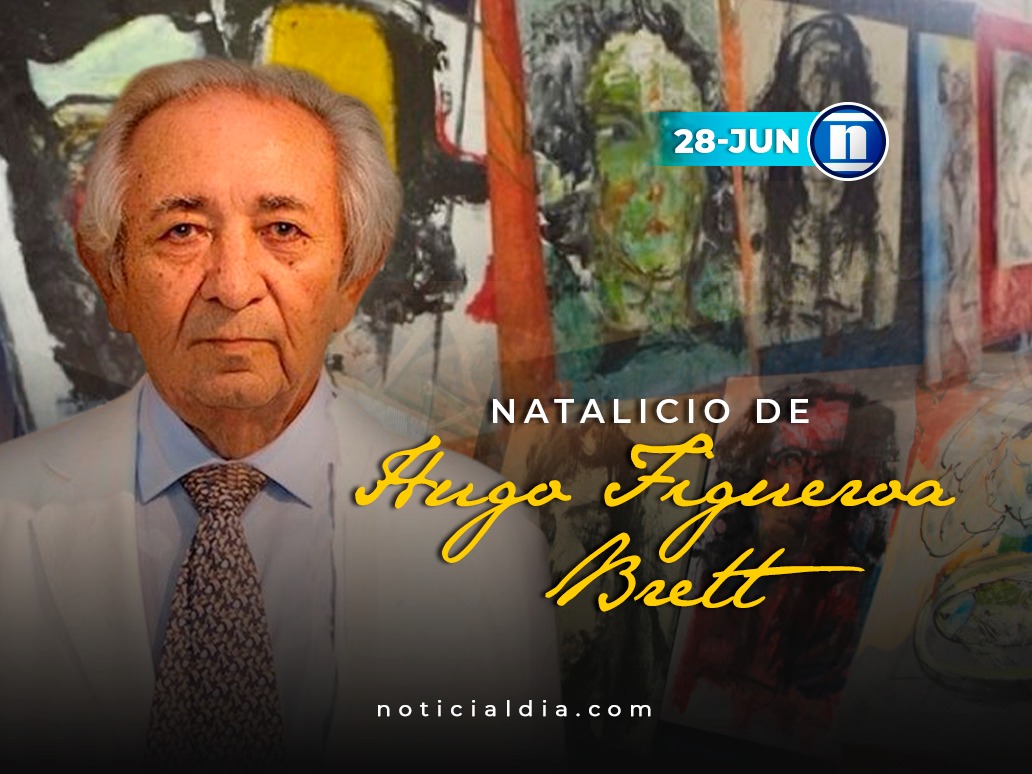 28-Jun: Natalicio del poeta y pintor Hugo Figueroa Brett