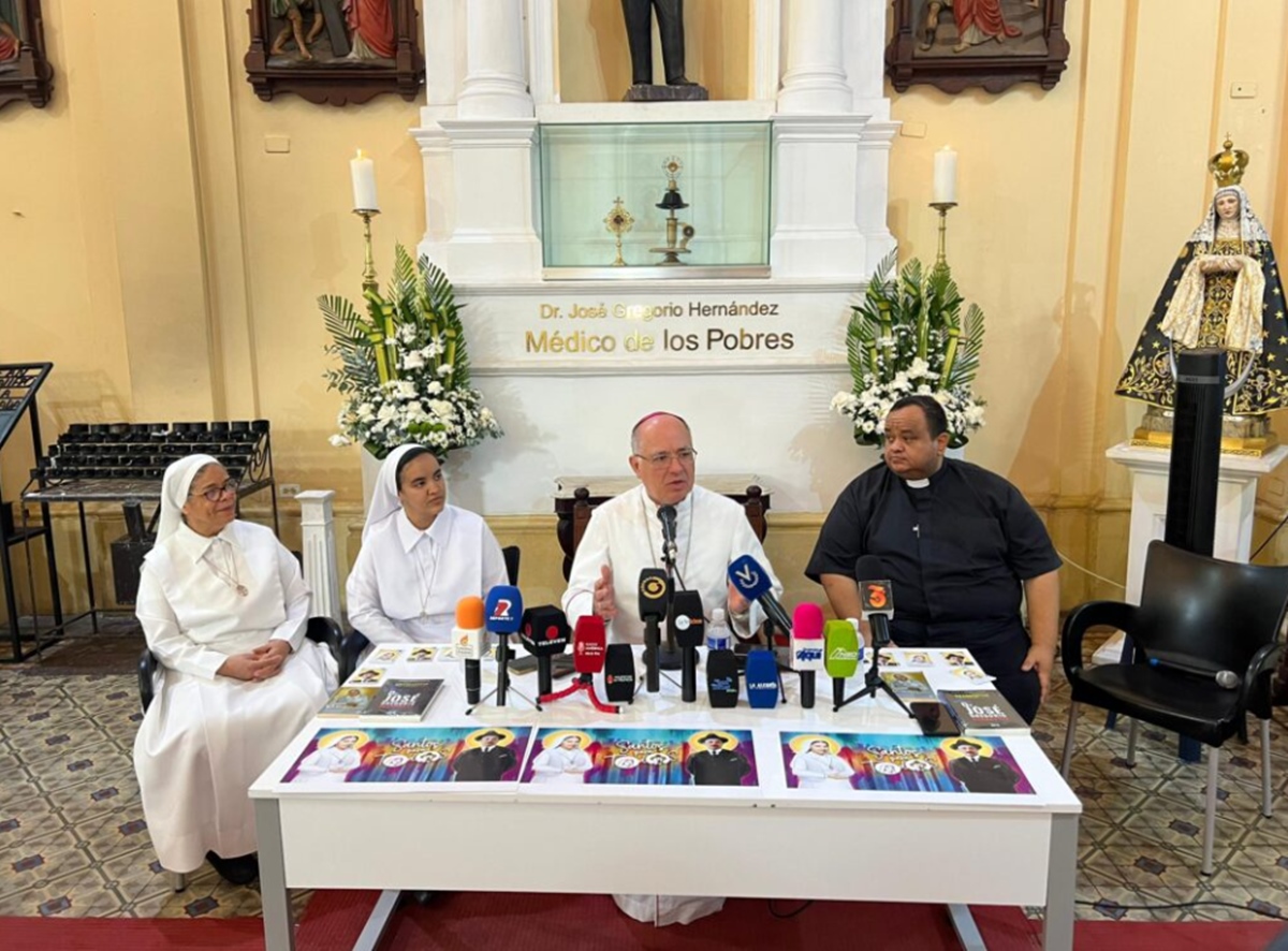 Conferencia Episcopal Venezolana celebra próxima canonización de José Gregorio Hernández y Carmen Rendiles