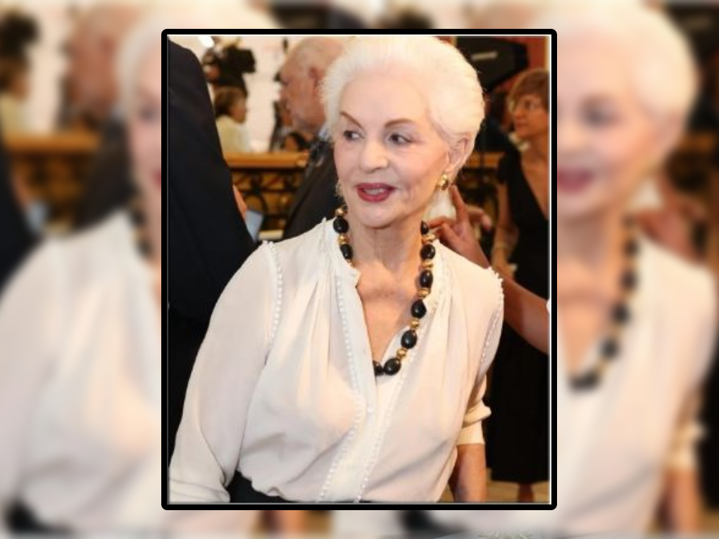 Las canas también son clase: Carolina Herrera impone estilo a los 86