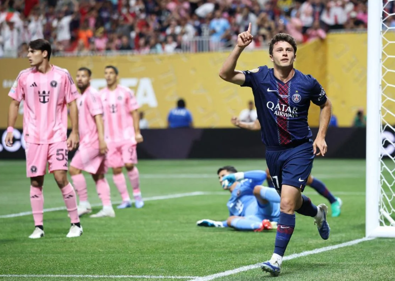 PSG goleó al Inter Miami para avanzar a cuartos de final en el Mundial de Clubes