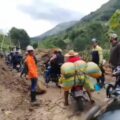 Caravana del gremio de motorizados en Mérida se unieron para movilizar ayuda humanitaria hacia el Páramo