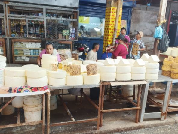 Sigue bajando precio del queso