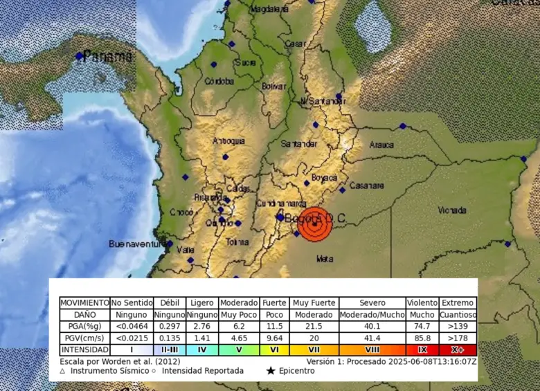 Marabinos reportan que sintieron fuerte temblor cuyo epicentro fue Cundinamarca