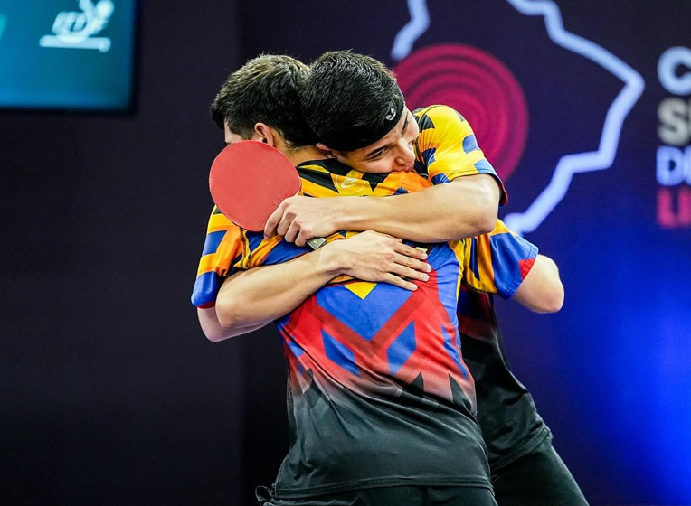 Venezuela sube al podio en el Suramericano de Tenis de Mesa con oro y plata en dobles