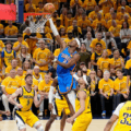 Thunder triunfó en Indianápolis para empatar con Pacers