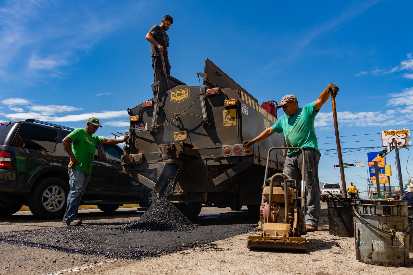Plan Rápido de Bacheo 2025 llega a la avenida Delicias para beneficiar a 14 rutas de transporte